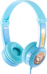 Słuchawki BuddyPhones Słuchawki przewodowe dla dzieci BuddyPhones Travel (niebieskie)