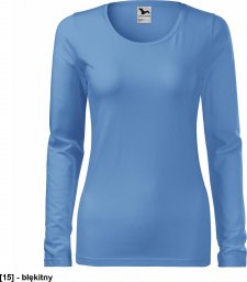  MALFINI Slim 139 - ADLER - Koszulka damska, 180 g/m2, - błękitny XL
