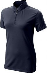 Wilson Staff morele Koszulka golfowa Wilson SCALLOPED COLLAR POLO (damska, granatowa, rozm. L)
