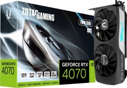 Karta graficzna Zotac Gaming GeForce RTX 4070 Twin Edge OC 12GB GDDR6X (ZT-D40700H-10M)