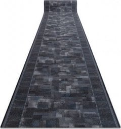  Dywany Łuszczów CHODNIK PODGUMOWANY TRIBE antracyt 67cm, 67x160 cm