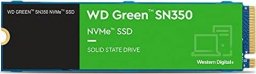 Dysk SSD WD Green SN350 500GB M.2 2280 PCI-E x4 Gen3 NVMe (WDS500G2G0C)