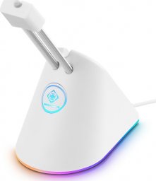Mouse bungee Deltaco Gaming Mouse Bungee RGB Biały GAM-044-W