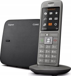 Telefon stacjonarny Gigaset CL660 Szary