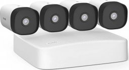 Tenda Zestaw do monitoringu Tenda K4P-4TR  4-kamery PoE