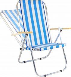 E-sezon Leżak plażowy z siatki, krzesło składane Do 150 KG