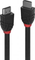Kabel Lindy HDMI - HDMI 0.5m czarny (36770)