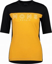  Mons Royale Koszulka Mons Royale OL Black Gold Damska (XS)