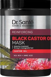 Dr. Sante Dr. Sante Black Castor Oil Mask regenerująca maska do włosów z olejem rycynowym 1000ml