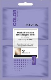  Marion Marion Color Esperto maska fioletowa ochładzająca kolor do włosów farbowanych na blond 2x20ml