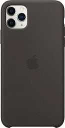  Apple Etui Apple MX002ZE/A iPhone 11 Pro Max czarny/black Kryt pro Silicone Case