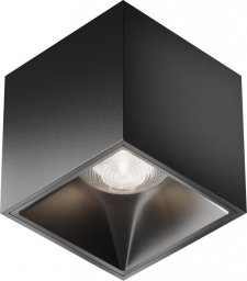 Lampa sufitowa Maytoni Sufitowa lampa natynkowa Alfa C065CL-L12B4K LED 12W kostka czarna