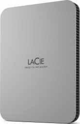 Dysk zewnętrzny HDD LaCie Mobile Drive V2 1TB Srebrny