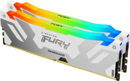 Pamięć Kingston Fury Renegade RGB, DDR5, 32 GB, 6400MHz, CL32 (KF564C32RWAK2-32)