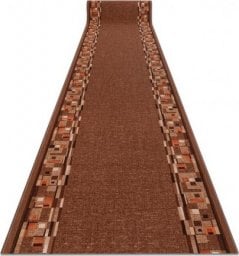  Dywany Łuszczów CHODNIK PODGUMOWANY BOMBAY brąz 67cm, 67x190 cm