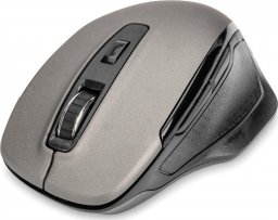 Mysz Digitus Mysz bezprzewodowa DIGITUS optyczna ergonomiczna 1600 DPI 6 przycisków 2,4 GHz, czarno-szara