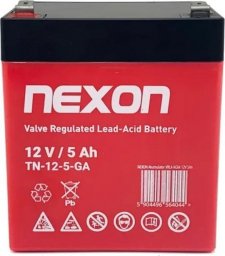  Nexon Akumulator żelowy Nexon TN-GEL-5 12V 5Ah - głębokiego rozładowania i pracy cyklicznej