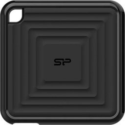 Dysk zewnętrzny SSD Silicon Power PC60 256GB Czarny (SP256GBPSDPC60CK)