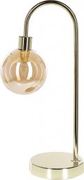 Lampa stołowa Beliani Lampa stołowa metalowa złota RAMIS