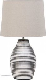 Lampa stołowa Bigbuy Home Lampa stołowa 32 x 32 x 54 cm Ceramika Naturalny Biały