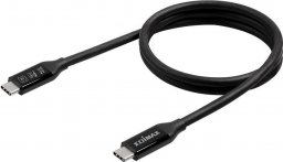 Kabel USB EdiMax USB-C - USB-C 1 m Czarny (UC4-010TB V2)