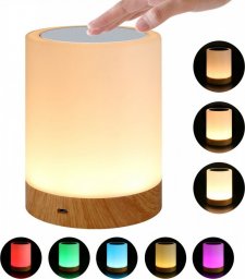 Lampa stołowa Techly Lampka Techly bezprzewodowa RGB dotykowa