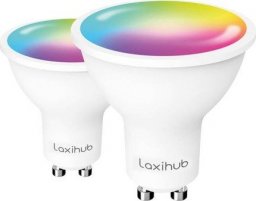 Laxihub Inteligentna żarówka LED Laxihub LAGU10S Wifi Bluetooth TUYA (2 szt.)