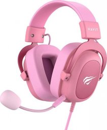 Słuchawki Havit H2002D Różowe (H2002d pink)