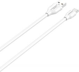 Kabel USB LDNIO USB-A - USB-C 2 m Biały (LS362 type c)