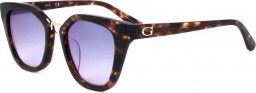 Guess Okulary Przeciwsłoneczne marki Guess model GU7541-F kolor Brązowy. Akcesoria Damskie. Sezon: Wiosna/Lato NoSize
