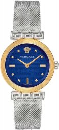 Zegarek Versace Zegarek marki Versace model VELW00520 kolor Szary. Akcesoria Damskie. Sezon: Cały rok NoSize