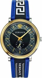 Zegarek Versace Zegarek marki Versace model VEBQ01419 kolor Niebieski. Akcesoria Męskie. Sezon: Cały rok NoSize