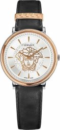 Zegarek Versace Zegarek marki Versace model VE8102919 kolor Czarny. Akcesoria Damskie. Sezon: Cały rok NoSize