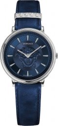 Zegarek Versace Zegarek marki Versace model VE8101619 kolor Niebieski. Akcesoria Damskie. Sezon: Cały rok NoSize