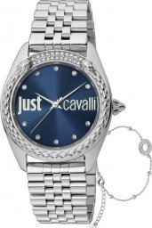 Zegarek Just Cavalli Zegarek marki Just Cavalli model JC1L195M00 kolor Szary. Akcesoria Damskie. Sezon: Cały rok NoSize