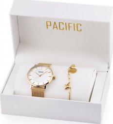 Zegarek Pacific ZEGAREK DAMSKI PACIFIC X6199 - komplet prezentowy (zy714b)