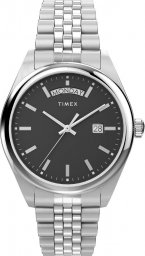 Zegarek Timex Zegarek Timex TW2V67800 Srebrny Męski Datownik