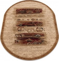  Dywany Łuszczów Dywan wełniany OMEGA owal MODENA jasny rubin, 170x235 cm