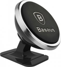  Baseus Baseus Magnetyczny uchwyt samochodowy do telefonu (srebrny)
