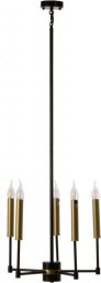 Lampa wisząca Bigbuy Home Lampa Sufitowa 40,5 x 43 x 33 cm Czarny Złoty Metal
