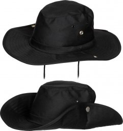  MFH Kapelusz Bush Hat czarny MFH 61 cm