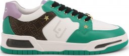  Liu Jo Sneakersy marki Liu Jo model BA2185PX141 kolor Zielony. Obuwie Damskie. Sezon: Wiosna/Lato EU 40