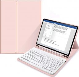 Braders Etui Sc Pen + Klawiatura do iPad 10.2 2019 / 2020 / 2021 Pink