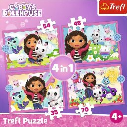  Trefl Puzzle 4w1 Przygoda Gabi 34620 Trefl