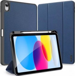 Etui na tablet Dux Ducis Dux Ducis Domo etui iPad 10.9'' 2022 (10 gen.) pokrowiec smart cover podstawka niebieskie
