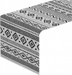  Detexpol  Obrus na stół BIEŻNIK 45x140 Azteckie wzory