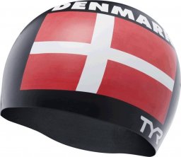  TYR Czepek Pływacki Tyr Graphic Denmark Black