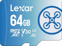 Karta Lexar FLY SDXC 64 GB UHS-I A1 V30 (LMSFLYX064G-BNNNG)
