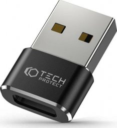 Adapter USB Tech-Protect Adapter Tech-protect Ultraboost USB-A/USB-C Black