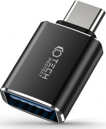 Adapter USB Tech-Protect Adapter Tech-protect Ultraboost USB-C/USB-A OTG Black